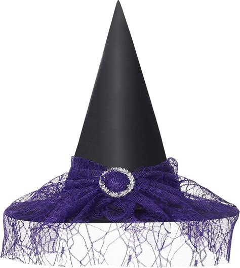 Embrace Your Dark Side with a Wicked Lace Witch Hat